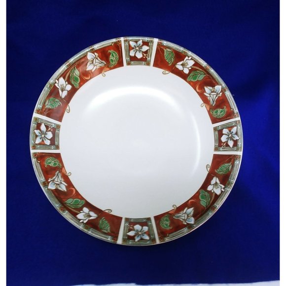 Serving Bowl Pasta Bowl Pfaltzgraff Pattern "Mission Flower" 11" Diameter - Picture 3 of 8